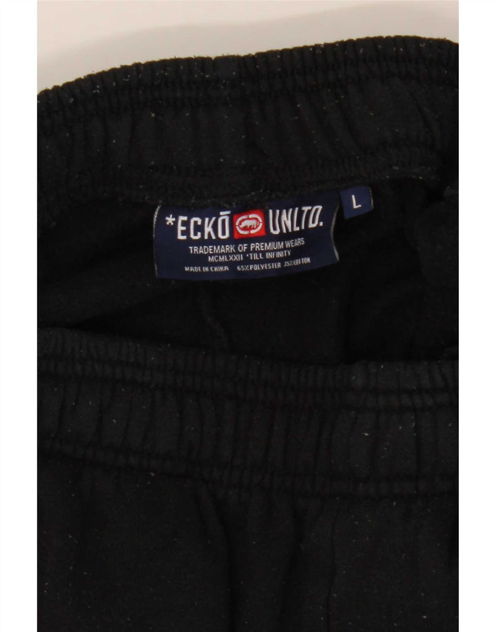 Мужские спортивные брюки с рисунком Ecko Unltd, джоггеры, большие черные