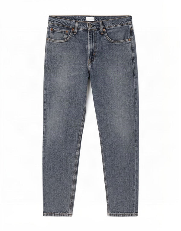 Мужские зауженные джинсы Levi's 502 Hi-Ball W31 L29, синий хлопок