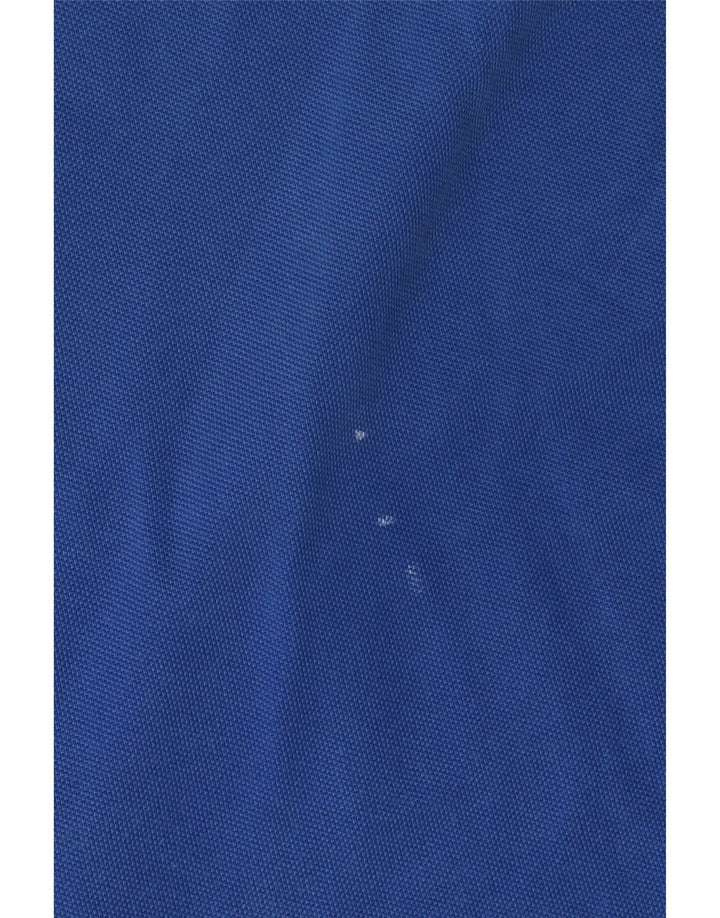 Мужская рубашка-поло с рисунком Superdry 2XL, синяя, хлопок