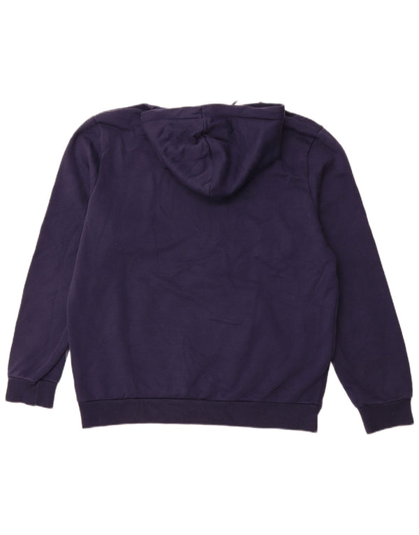 Мужская толстовка с капюшоном PUMA, большая, темно-синяя