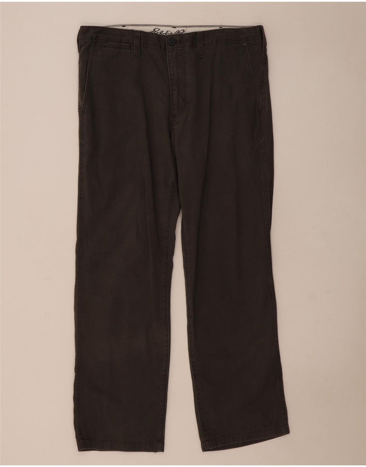 Мужские прямые брюки чинос Eddie Bauer Legend W36 L32 серые