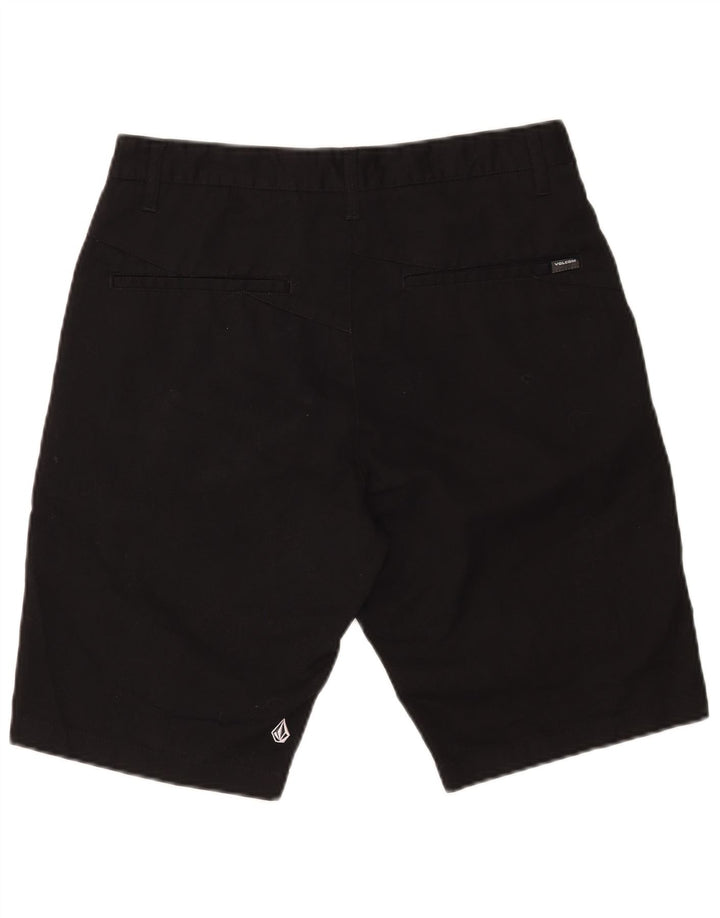 Мужские шорты чинос Volcom W30, средние черные хлопковые