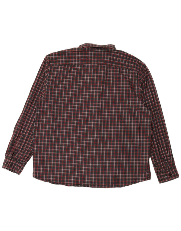 Мужская рубашка CALVIN KLEIN 2XL в разноцветную клетку, хлопок