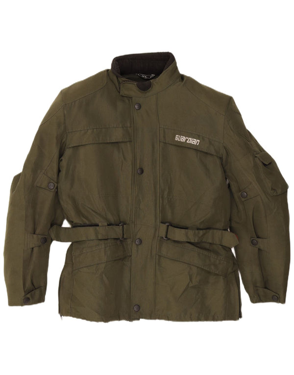 Мужская гоночная куртка VINTAGE UK 42 XL, зеленый полиэстер