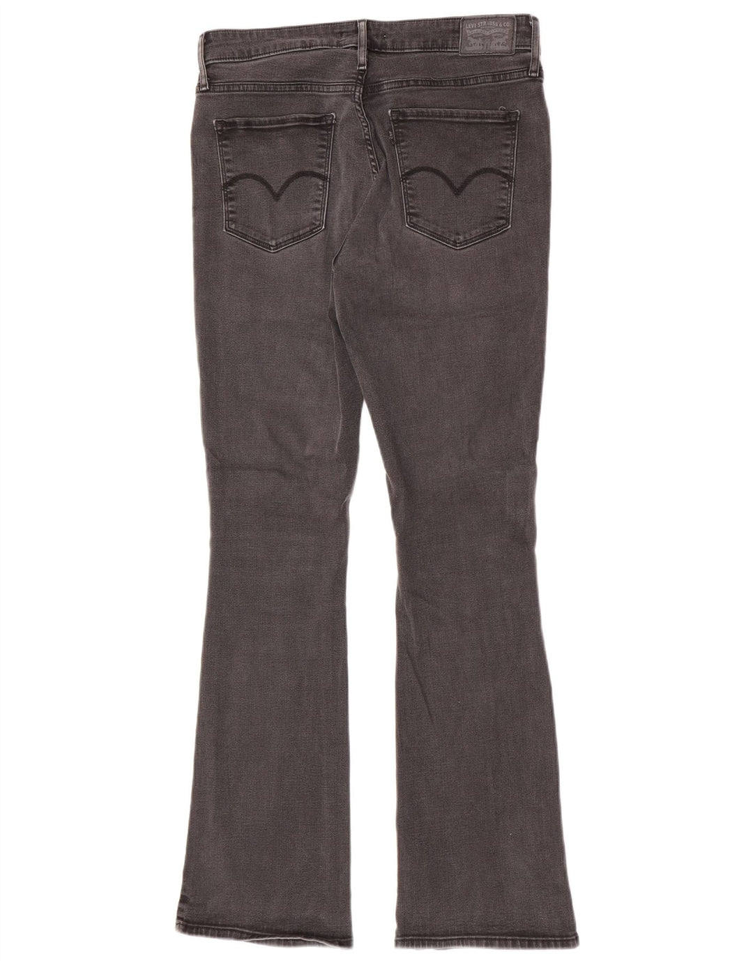 Женские джинсы Levi's 725 Bootcut с высокой посадкой W32 L32 Серые хлопковые