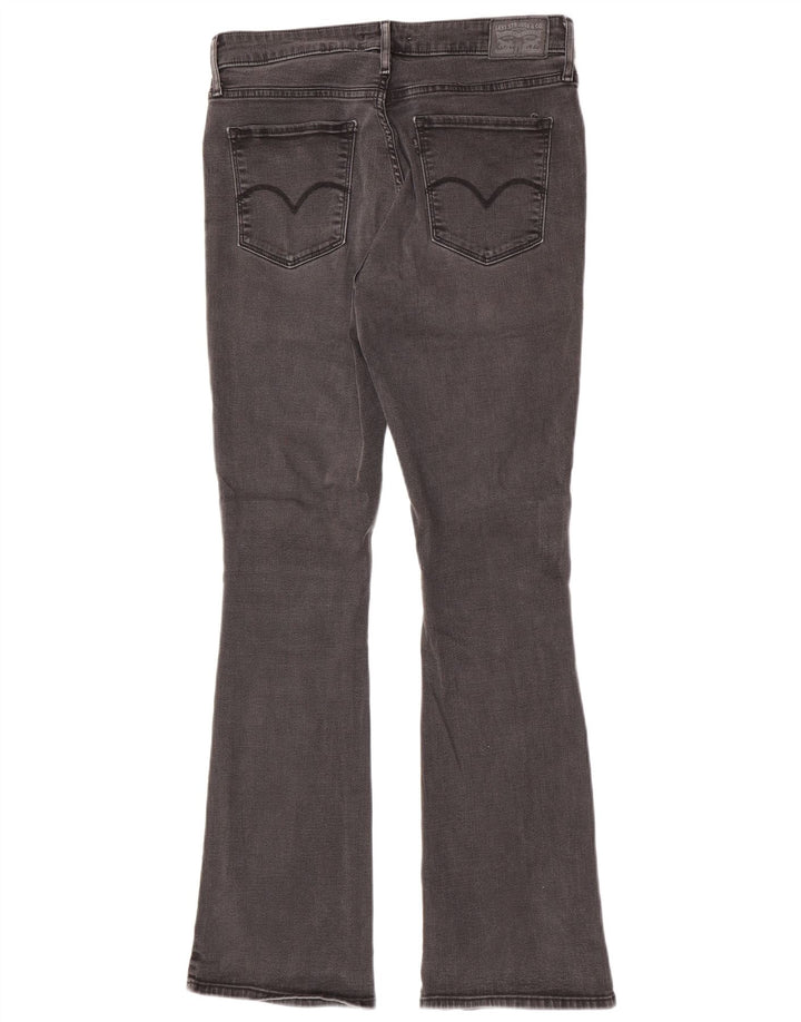 Женские джинсы Levi's 725 Bootcut с высокой посадкой W32 L32 Серые хлопковые