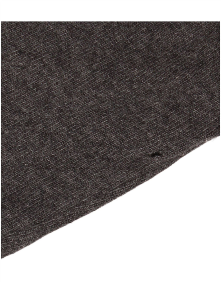 Джемпер BARBOUR для мальчиков с шалевым вырезом, свитер, 15–16 лет, размер 2XL, серый, шерсть Fair Isle