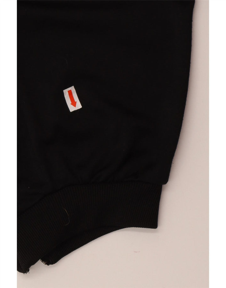 ADIDAS Mens Tracksuit Trousers Joggers Small  Black Polyester