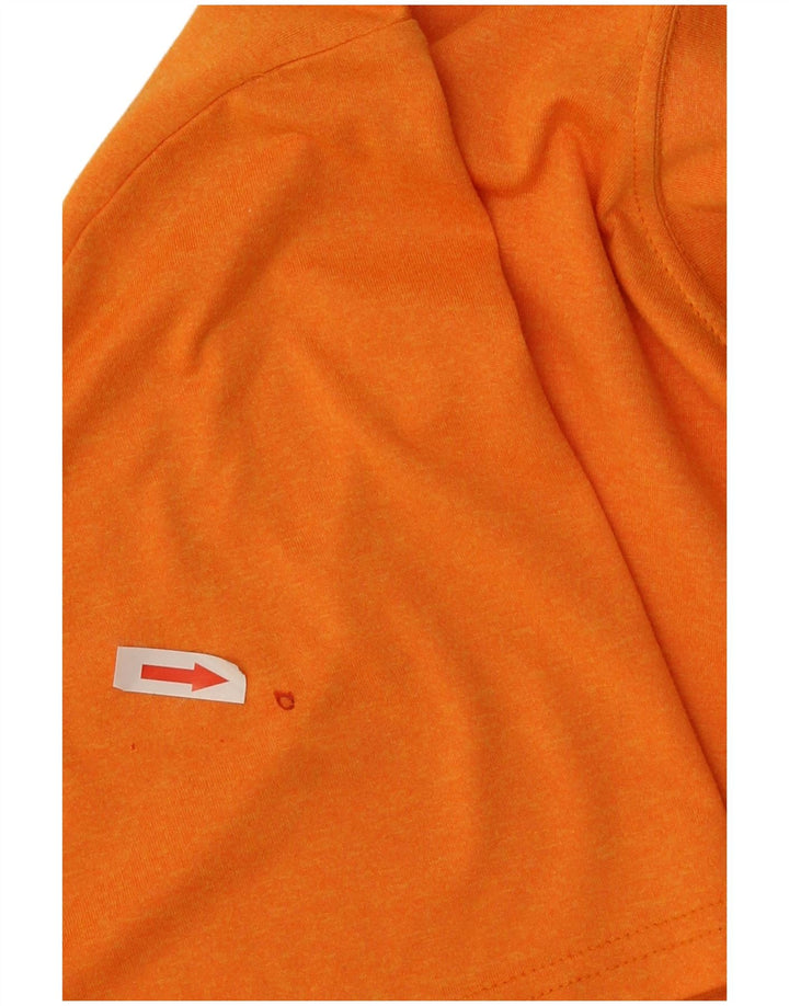 Мужская футболка The North Face, большая оранжевая