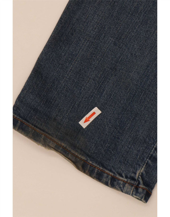 Женские прямые джинсы Levi's W28 L32 синие, хлопок