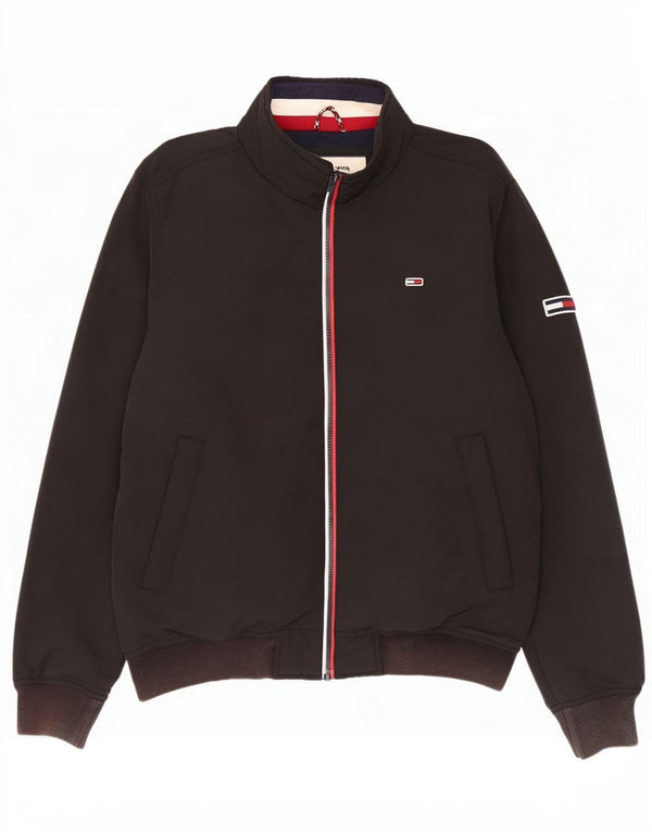 Мужской бомбер Tommy Hilfiger UK 40, большой черный нейлон