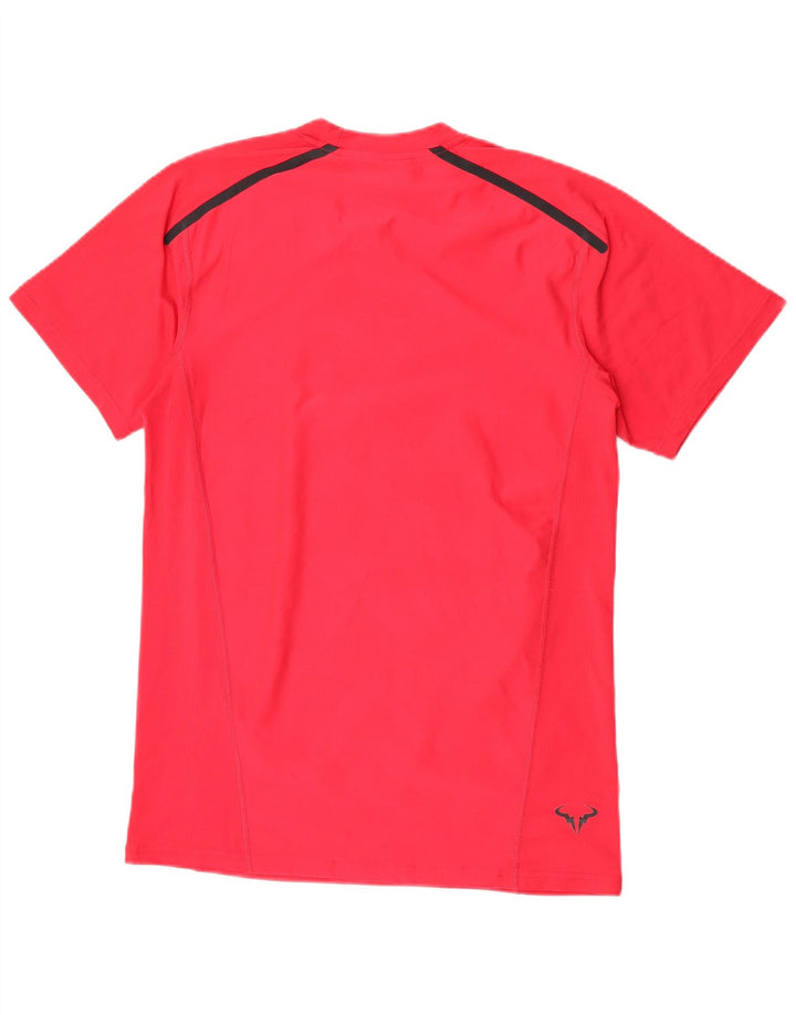 Мужская футболка NIKE Dri Fit, маленький розовый полиэстер