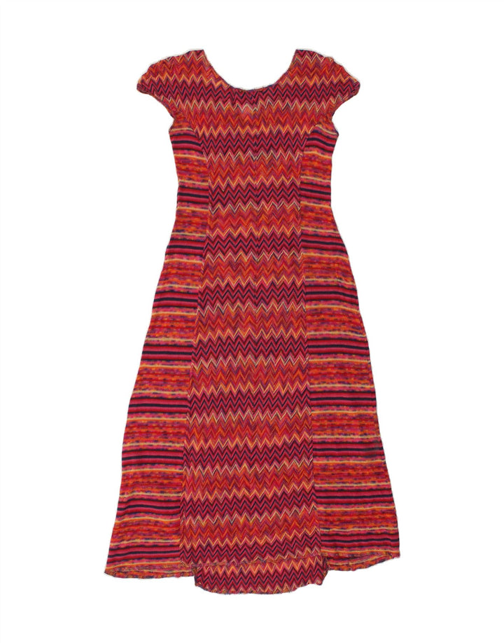 ST. GERMAIN Womens Short Sleeves UK 10 Small Red Striped Vintage St. Germain and Second-Hand St. Germain from Messina Hembry 