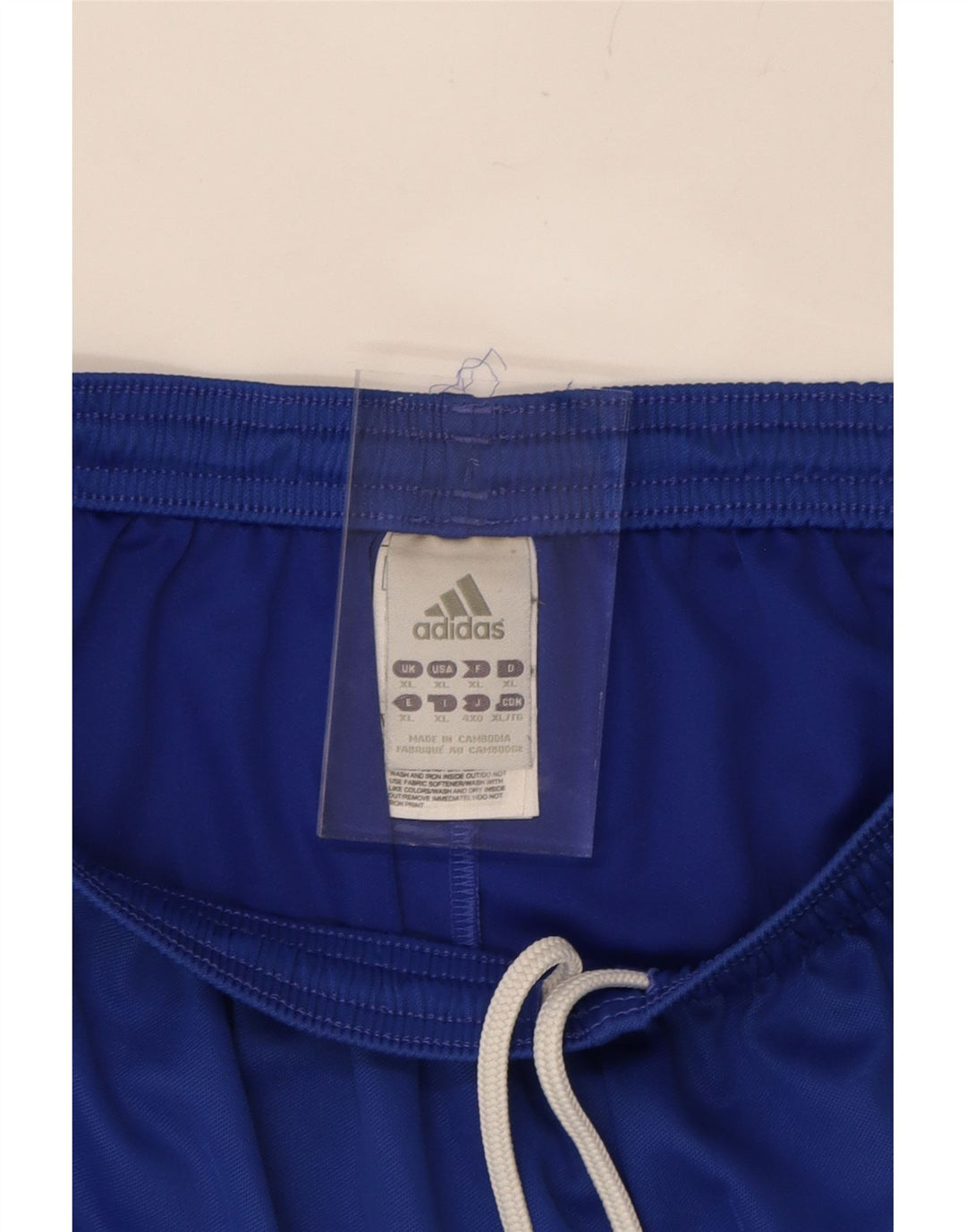 ADIDAS Mens Climalite Sport Shorts XL  Blue Polyester Vintage Adidas and Second-Hand Adidas from Messina Hembry 