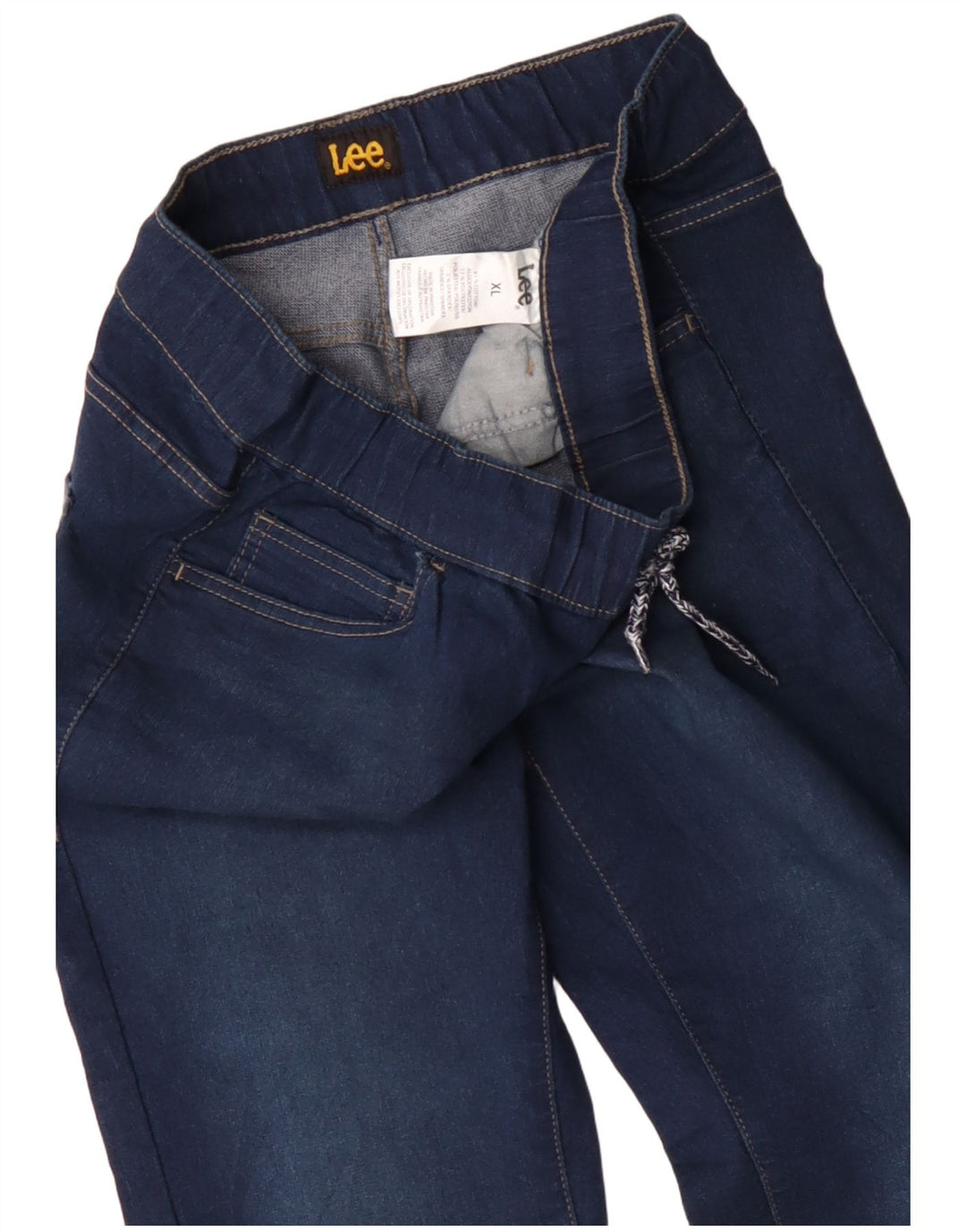 Женские джинсы скинни Lee XL W38 L33 Синие, хлопок