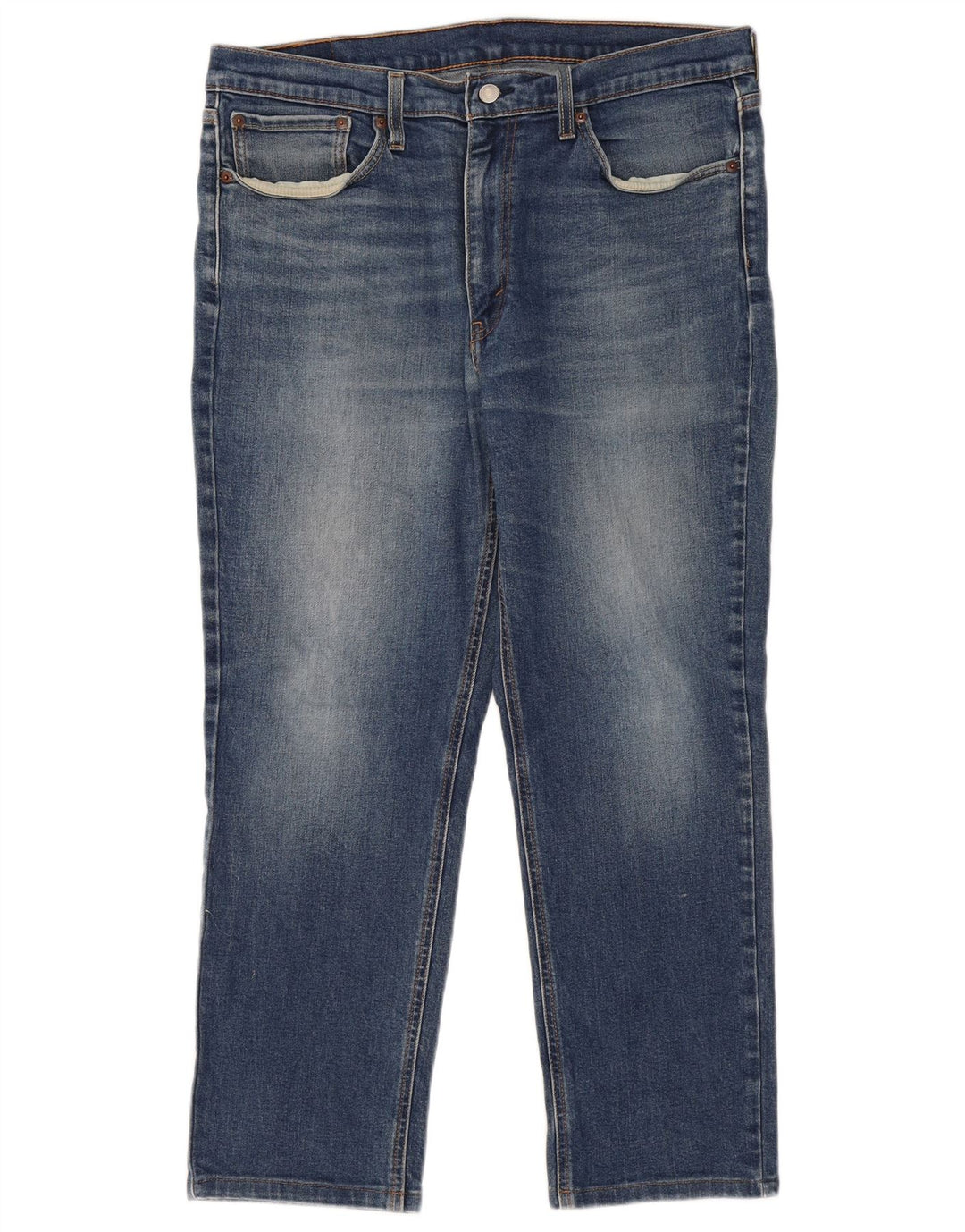 Женские зауженные джинсы Levi's 541 W36 L27, синий хлопок