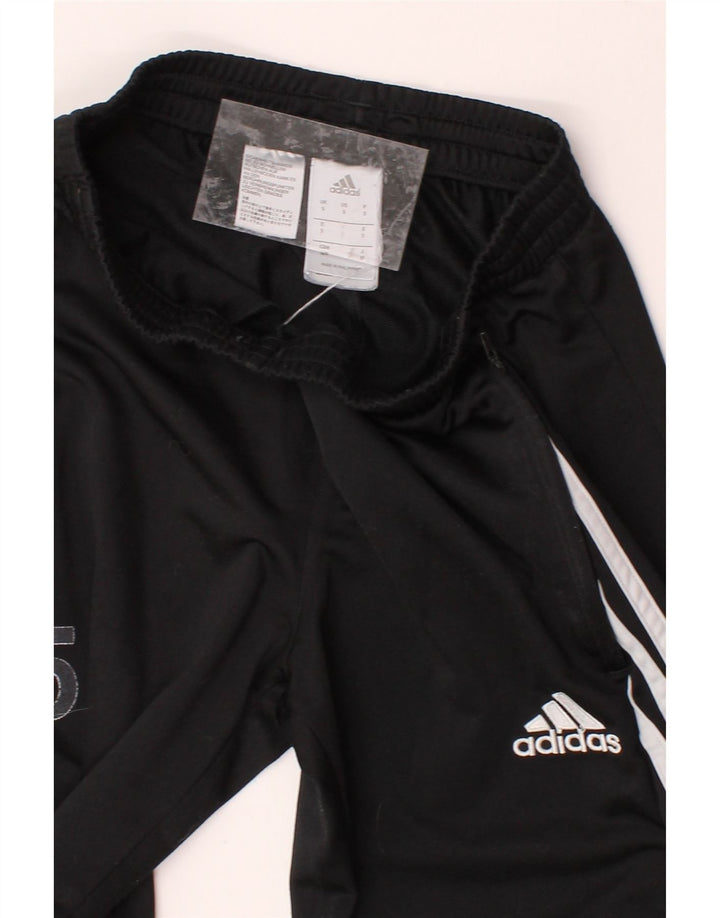 ADIDAS Mens Tracksuit Trousers Joggers Small  Black Polyester Vintage Adidas and Second-Hand Adidas from Messina Hembry 