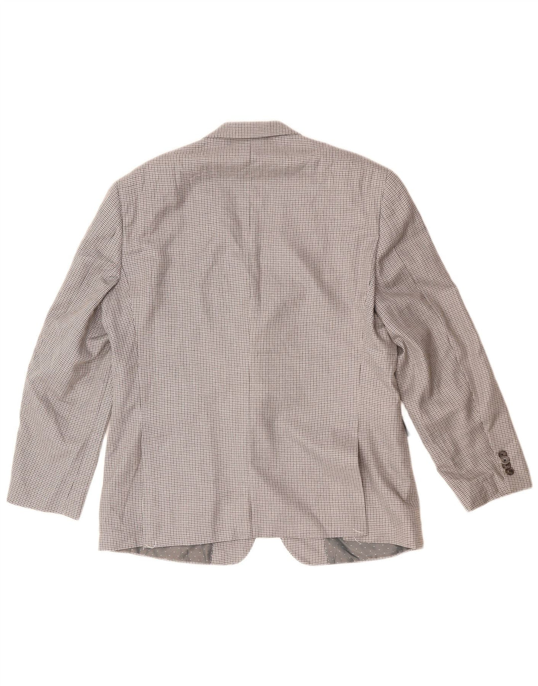 Мужской пиджак Tommy Hilfiger на 2 пуговицах, США 42 XL, серый полиэстер в клетку