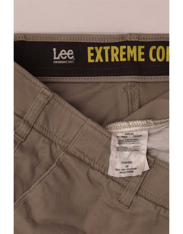 Мужские шорты чинос Lee W38 XL, бежевый хлопок
