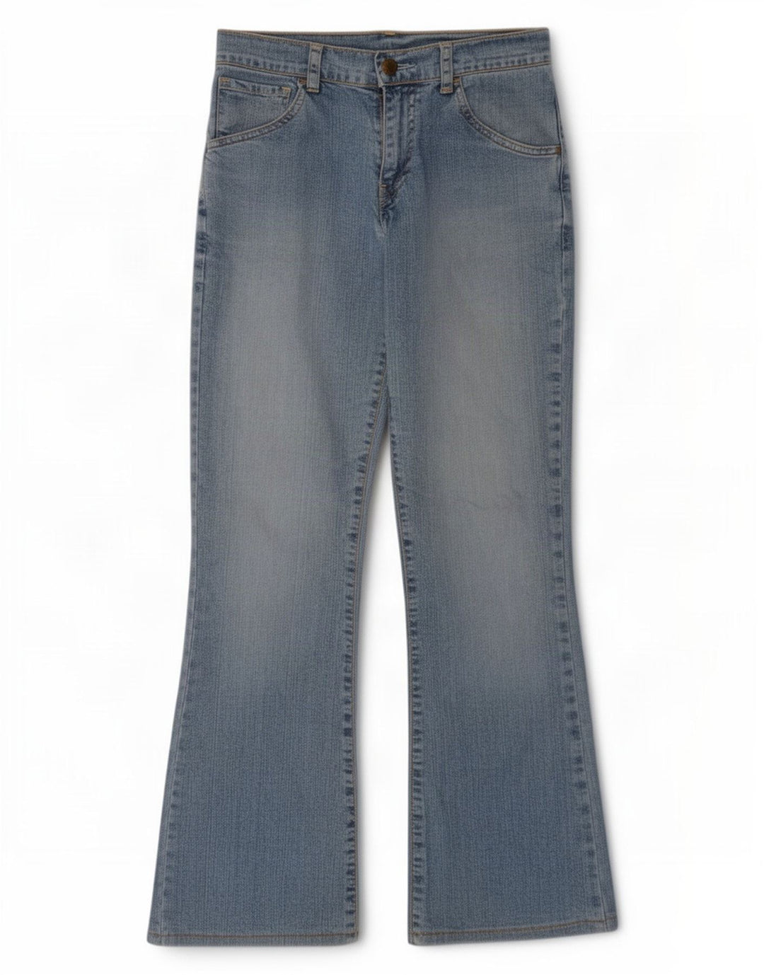 Женские расклешенные джинсы Levi's W26 L27, синий хлопок