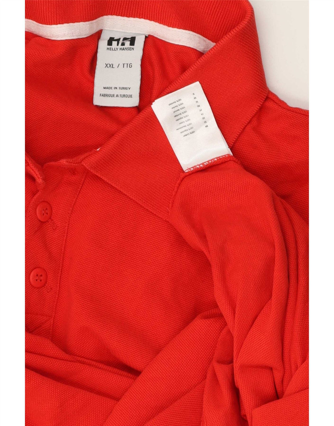 Мужская рубашка-поло Helly Hansen 2XL, красный хлопок