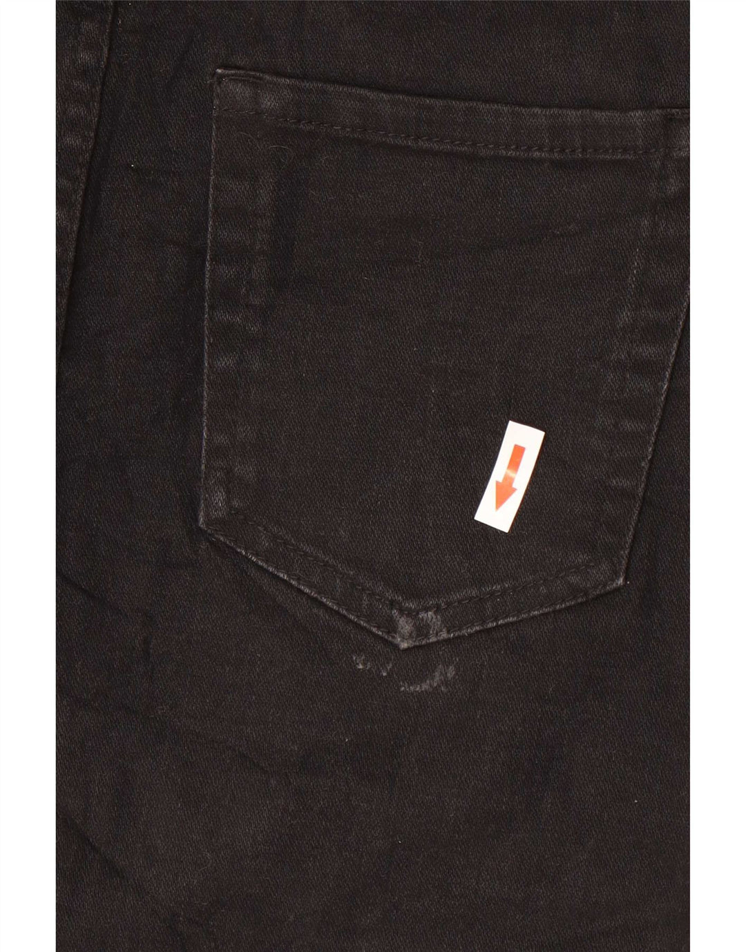 Женская джинсовая мини-юбка Zara Medium W28, черная