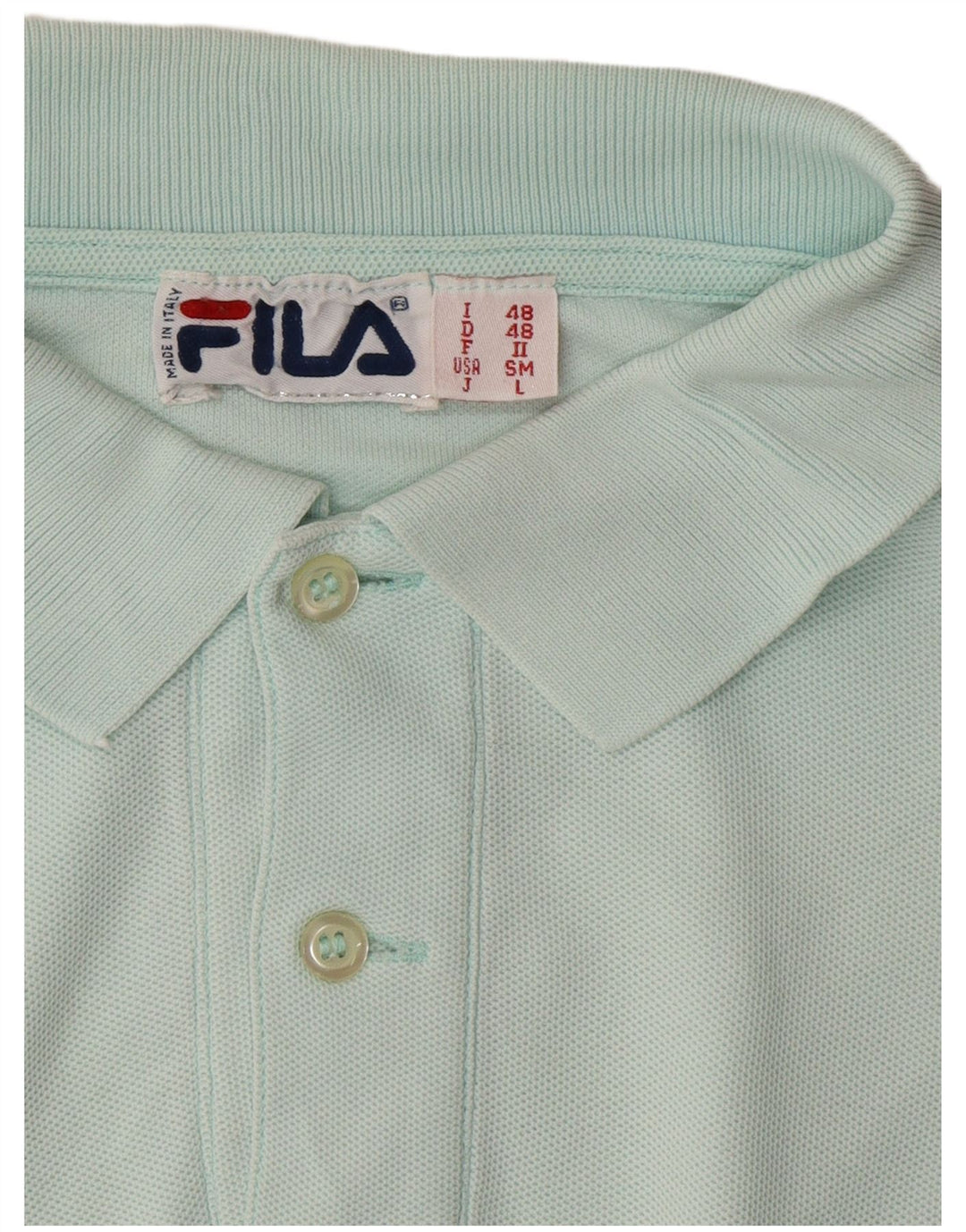 Мужская рубашка поло FILA IT 48 Medium Blue
