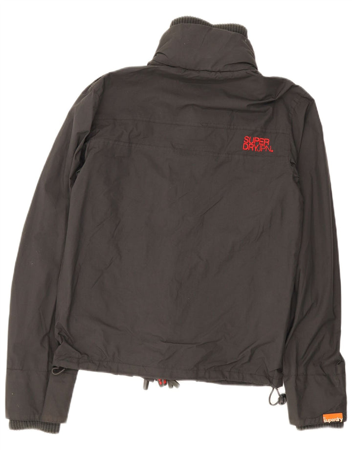Мужская ветровка с рисунком Superdry UK 36, маленький серый нейлон