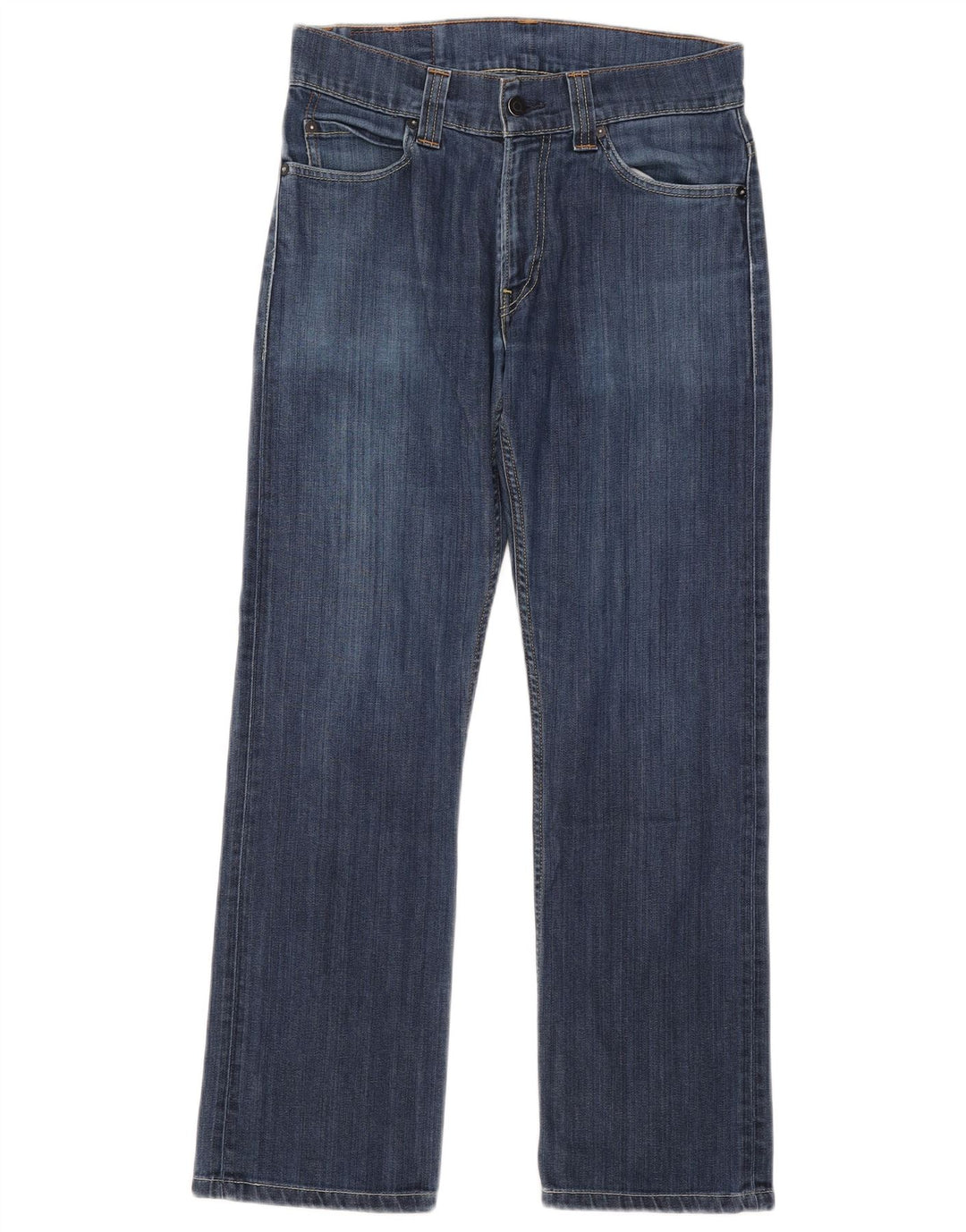Женские прямые джинсы Levi's 506 W30 L28 синие, хлопок