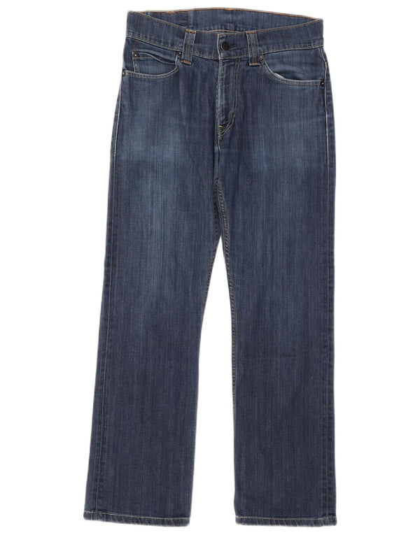Женские прямые джинсы Levi's 506 W30 L28 синие, хлопок
