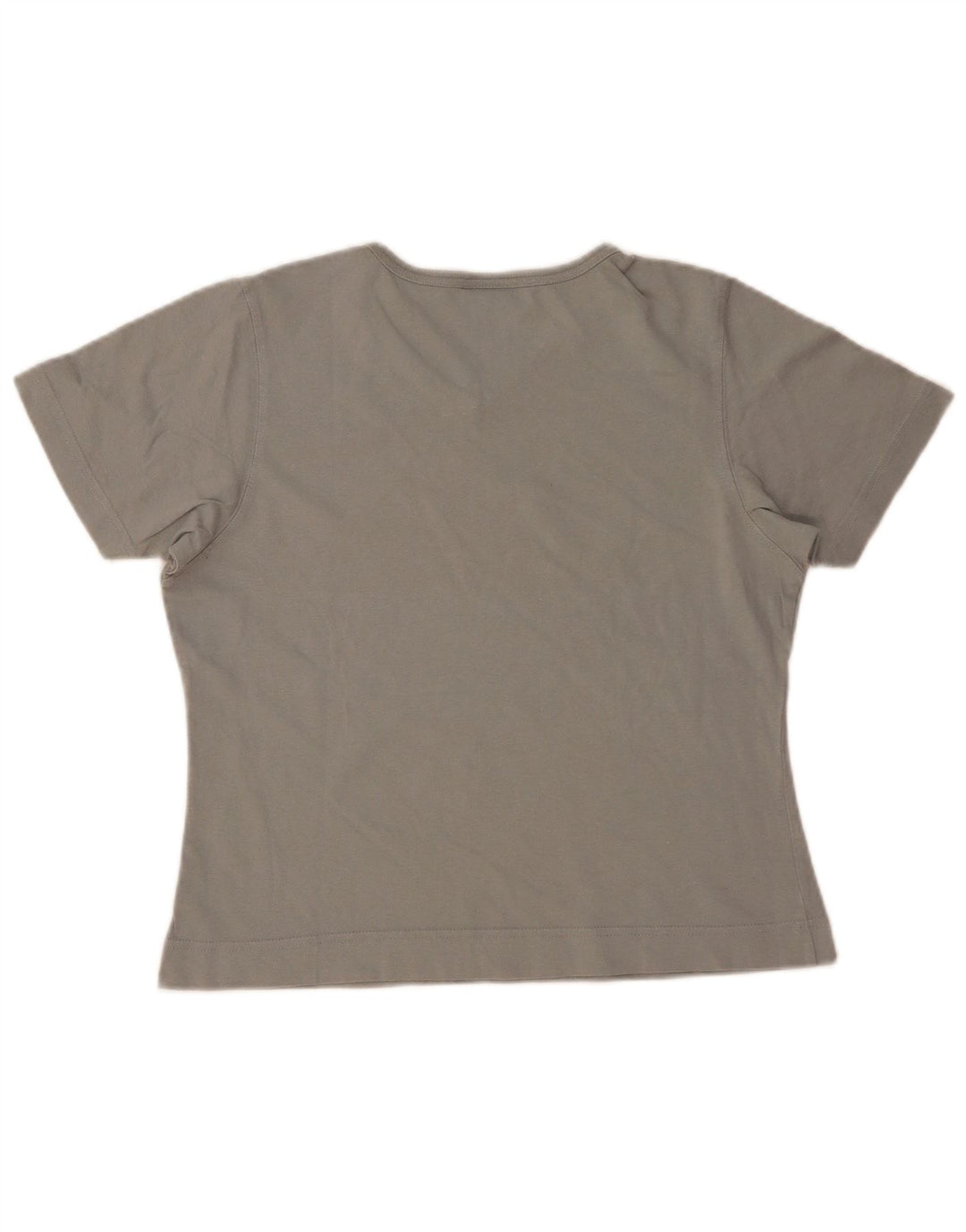 Женская футболка Adidas Top UK 12 Medium Grey Хлопок