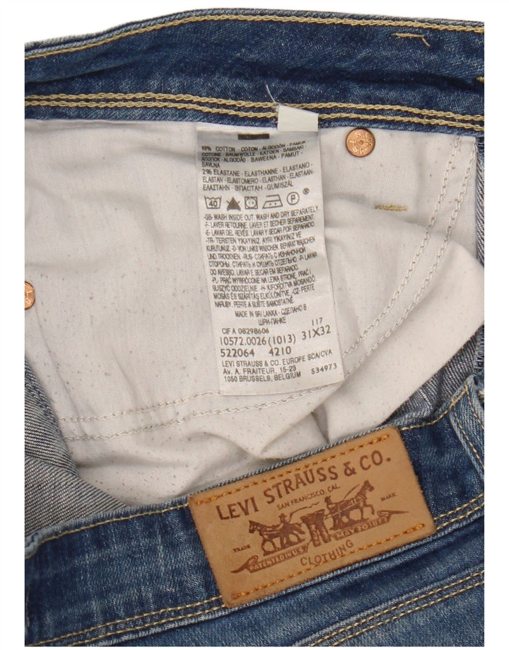 Женские джинсы LEVI'S 572 Bootcut W31 L32 Синие, хлопок