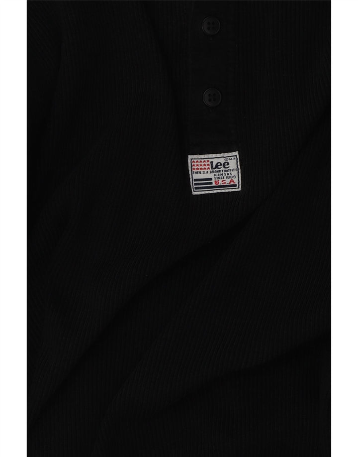 LEE Мужской топ с длинным рукавом, средний черный