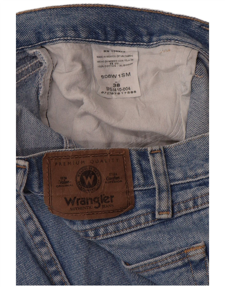 Мужские джинсовые шорты WRANGLER W38 XL, синие, хлопок
