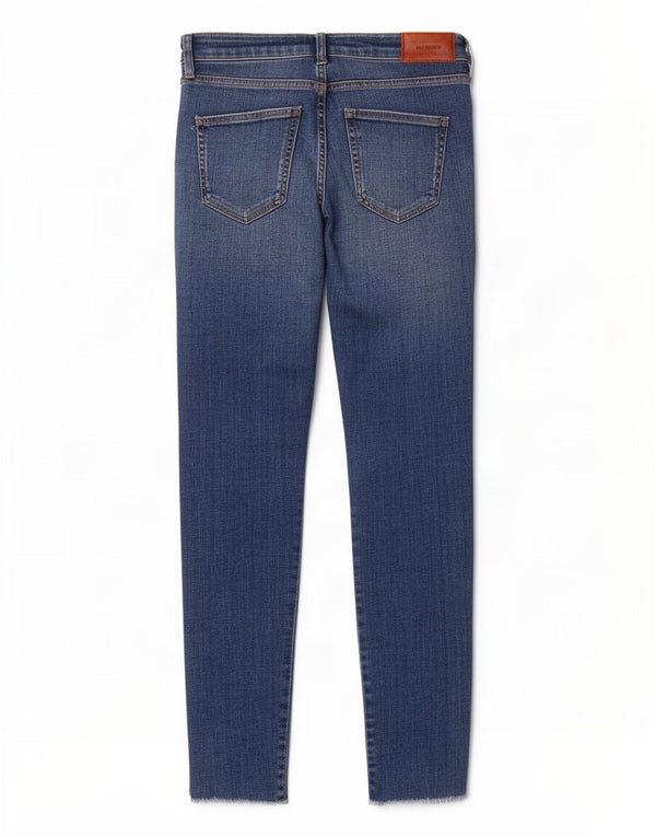 Женские джинсы скинни Zara EU 40 Medium W30 L28 Синие, хлопок