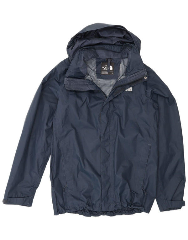 Мужская ветровка с капюшоном The North Face UK 40, большая темно-синяя