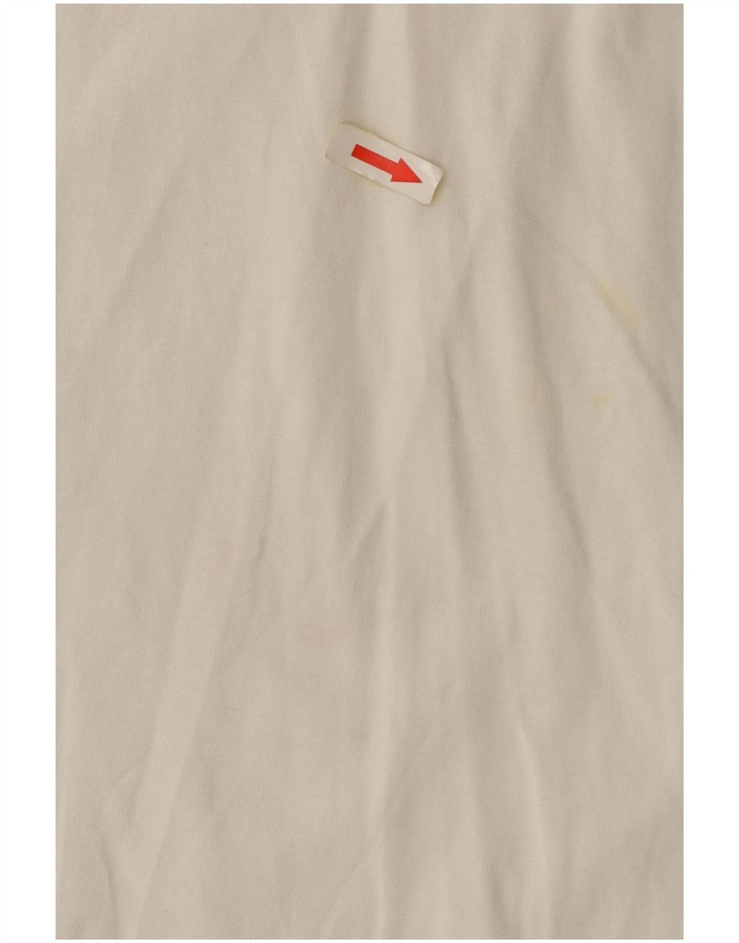Женская футболка оверсайз Massimo Dutti Top UK 10 Small White Cotton