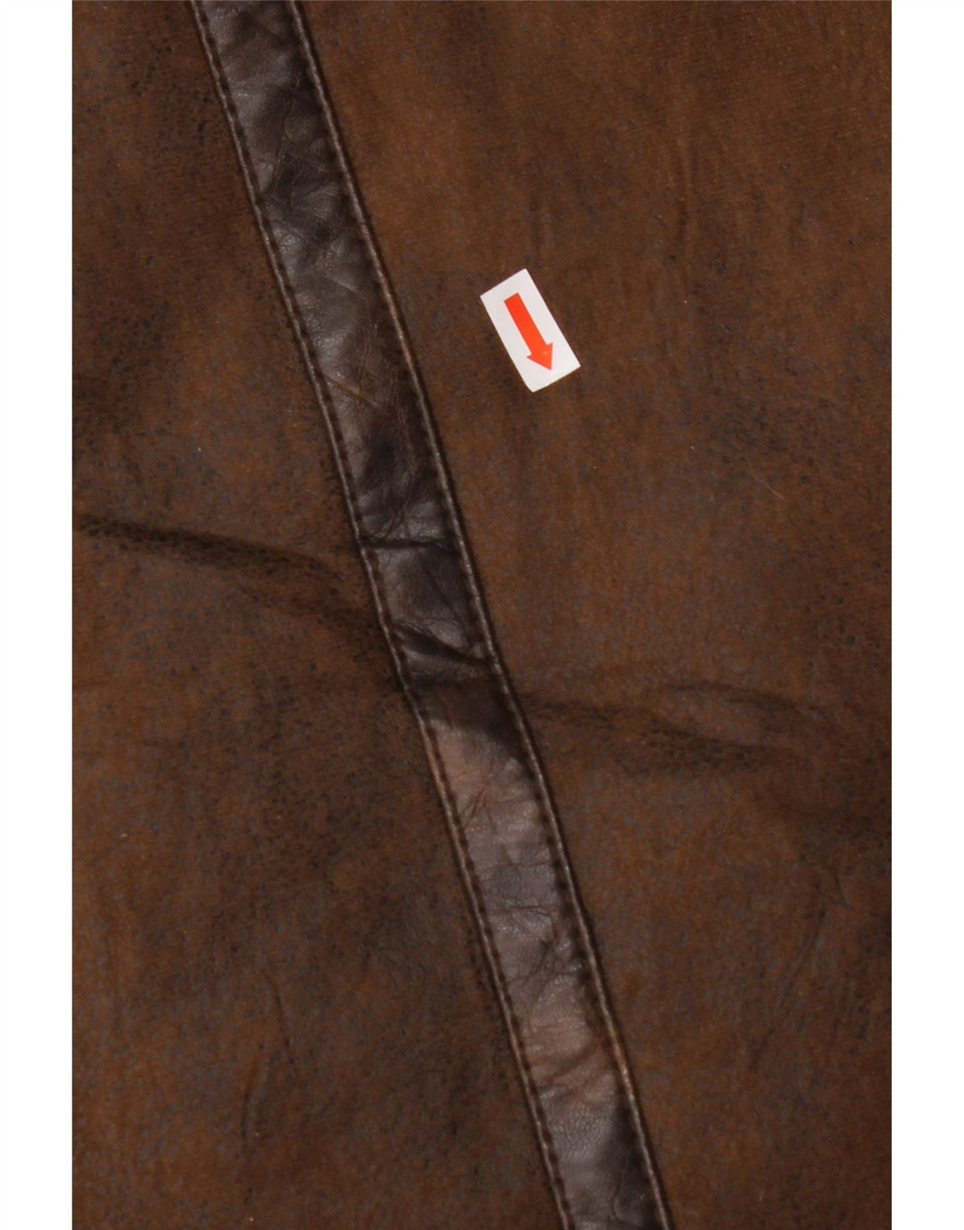 Мужская куртка-шерпа AERONAUTICA MILITARE UK 36, маленькая, коричневая, полиэстер