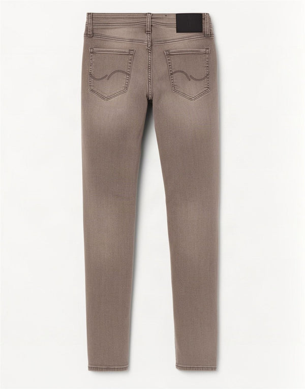 Мужские джинсы скинни Jack & Jones Liam W31 L34, серый хлопок