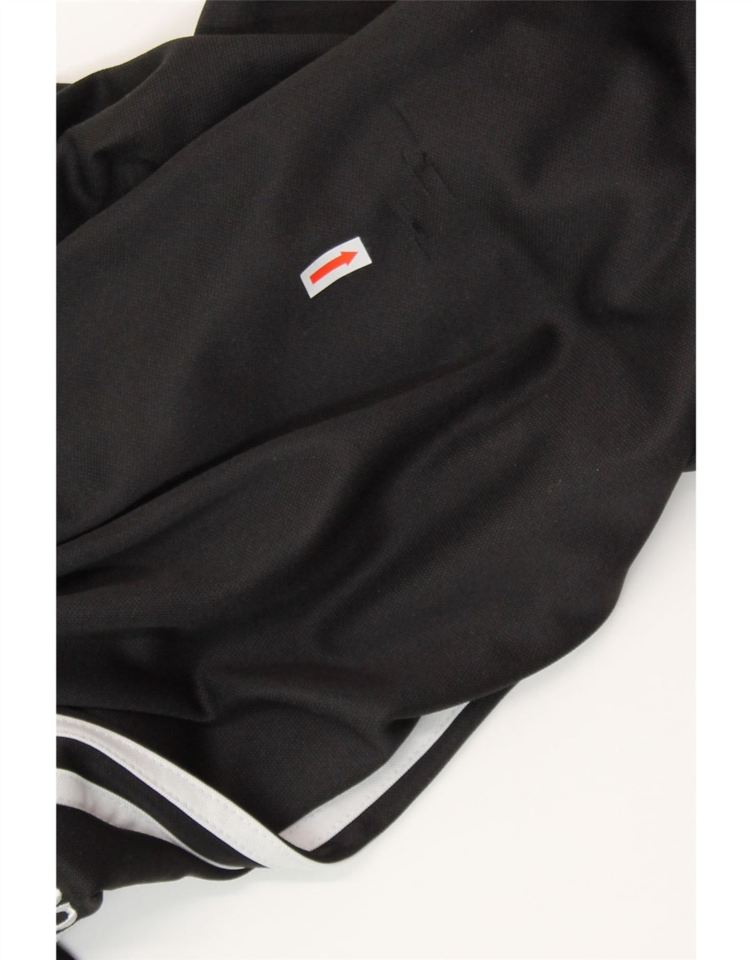 Мужские спортивные брюки ADIDAS Climacool XL, черные, полиэстер с цветными блоками