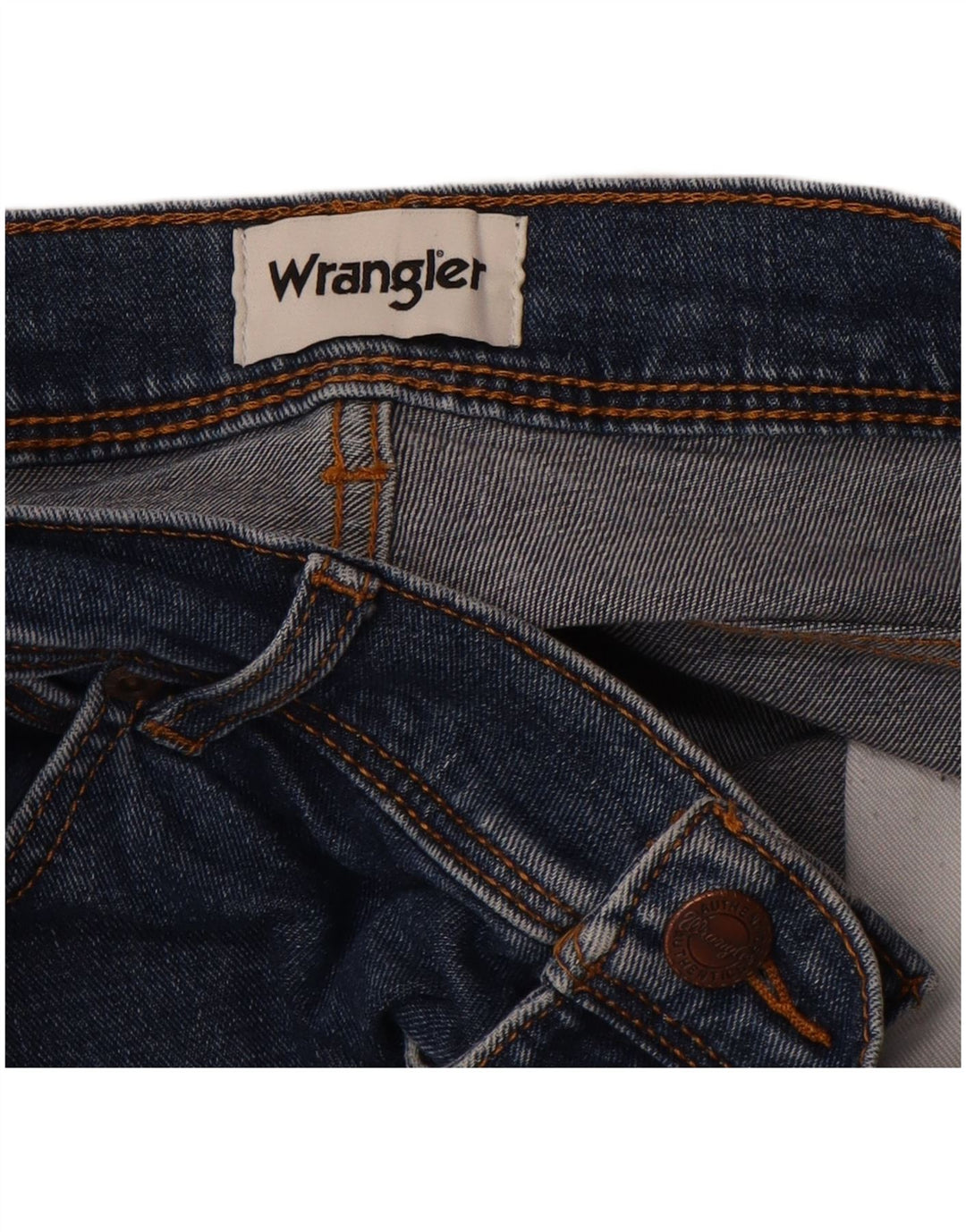 Мужские прямые джинсы WRANGLER Texas W34 L30, синий хлопок