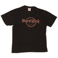 Мужская футболка HARD ROCK CAFE с рисунком Барселона, средний черный