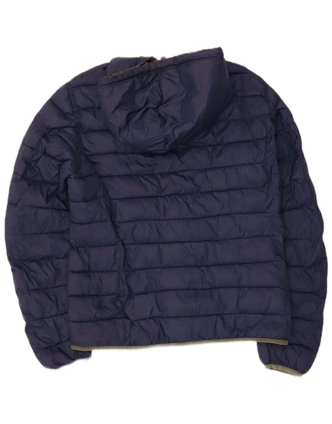 Ассоциация поло США. Мужская двусторонняя стеганая куртка с капюшоном UK 38, средний хаки