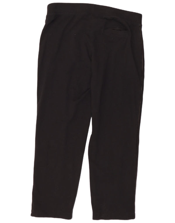 Женские спортивные брюки-капри Marks & Spencer, британский размер 18 XL, черный хлопок