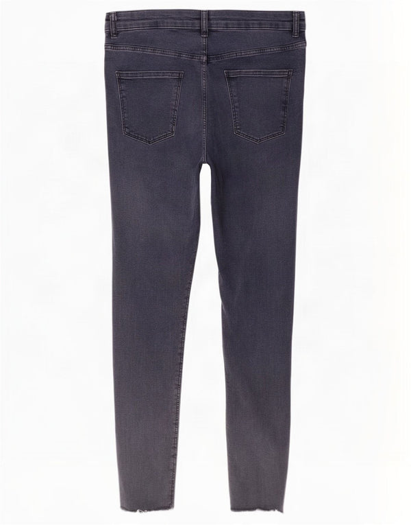 Женские узкие джинсы Zara EU 42, большие W32 L28, темно-синие