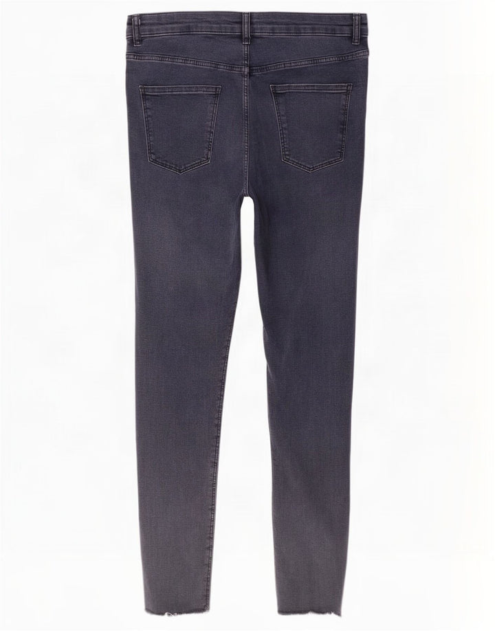Женские узкие джинсы Zara EU 42, большие W32 L28, темно-синие
