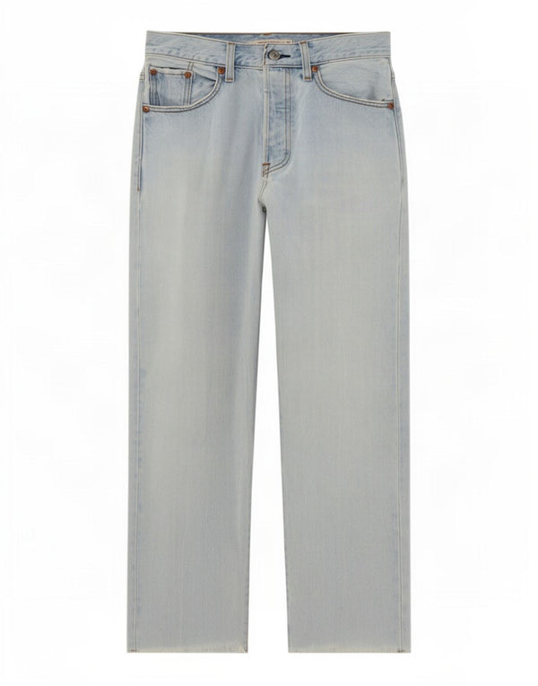 Женские прямые джинсы Levi's W26 L25 синие, хлопок