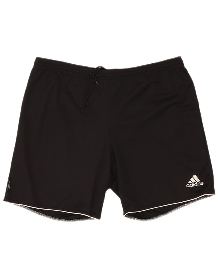 Мужские спортивные шорты Adidas Climalite XL, черный полиэстер