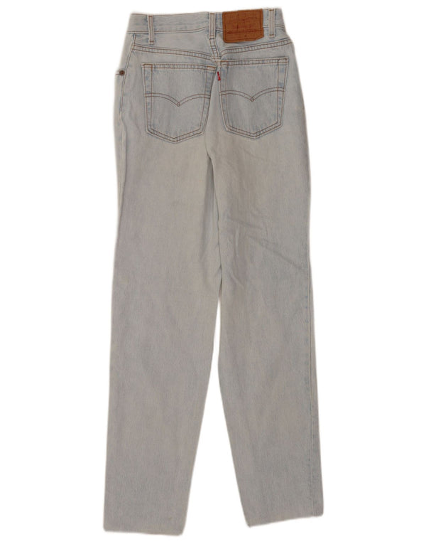 Женские зауженные джинсы Levi's США 5, маленькие W28 L29, синие, хлопок