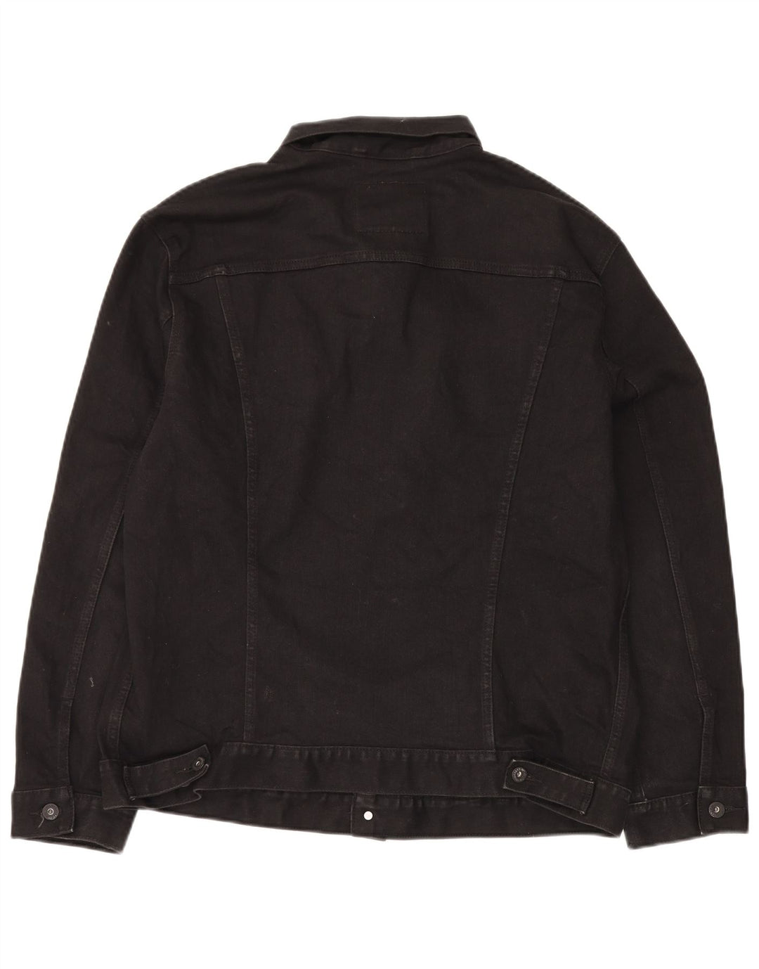 Мужская джинсовая куртка Levi's UK 44 2XL, черный хлопок
